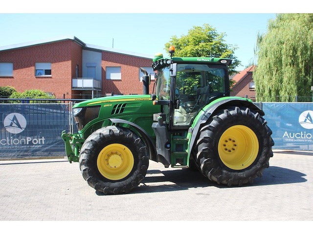Tractor john deere 6155r diesel 144kw 2016 - afbeelding 1 van  1