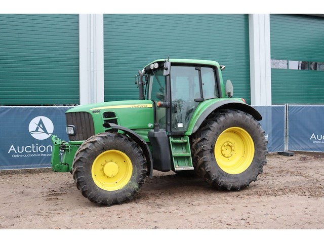 Tractor john deere 6830 diesel 130pk 2008 - afbeelding 1 van  1