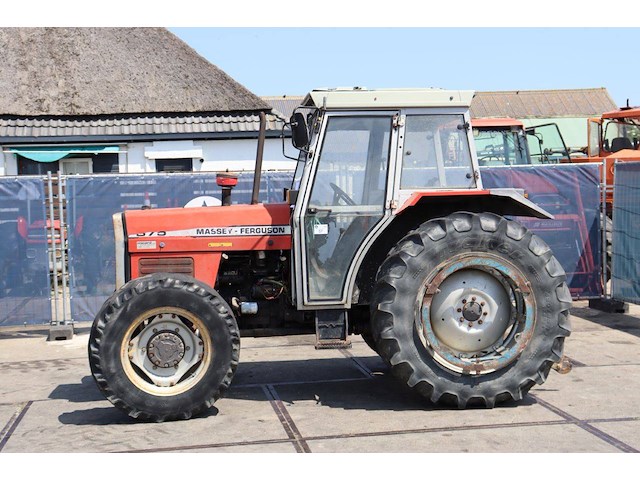 Tractor massey ferguson 375 diesel 75pk - afbeelding 1 van  1