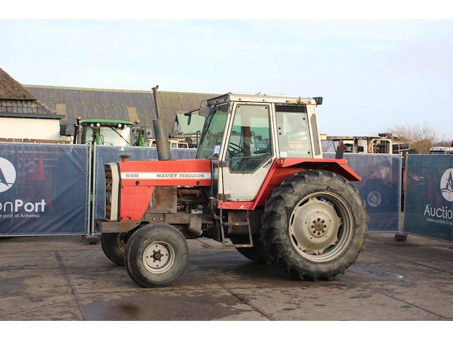 Tractor massey ferguson 698 diesel 85pk 1984 - afbeelding 1 van  1