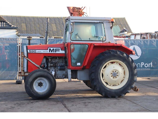 Tractor massey ferguson mf590 diesel 55kw (marge) - afbeelding 1 van  1