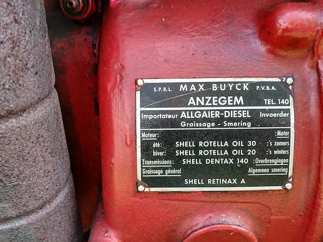 Tractor porsche junior 111 - afbeelding 6 van  8