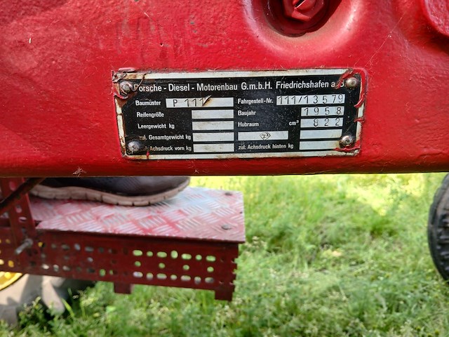 Tractor porsche junior 111 - afbeelding 8 van  8