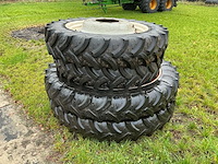 Tractorbanden met velg (4x) - afbeelding 1 van  6