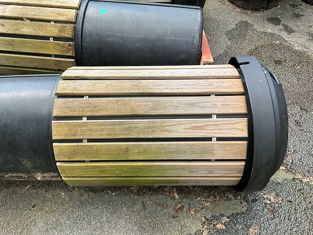 Traflux vuilbakken 200 l (5x) - afbeelding 4 van  11