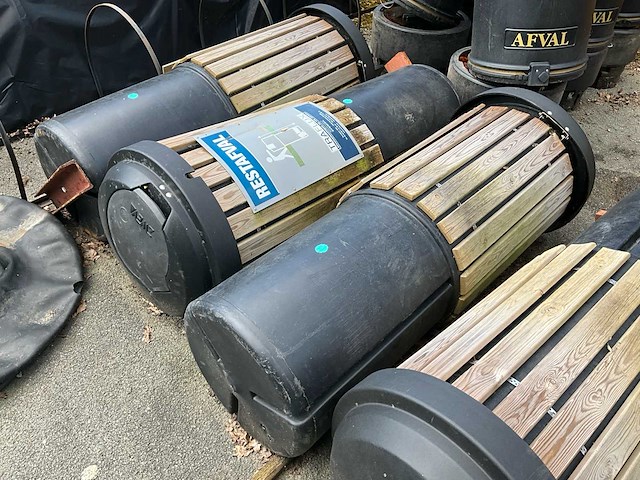 Traflux vuilbakken 200 l (5x) - afbeelding 8 van  11