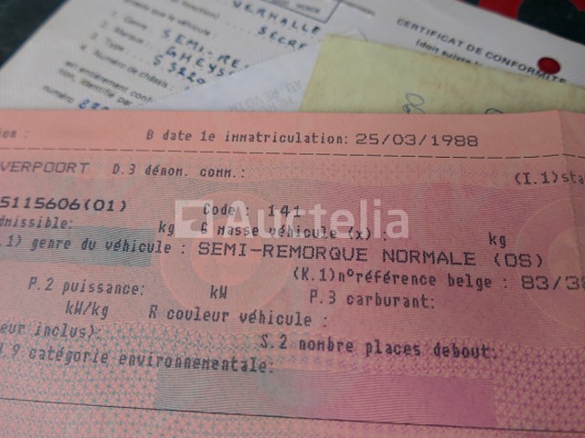 Trailer gheysen & verpoort s3220 (1998-vin:ya9s3220h05115606) - afbeelding 10 van  28