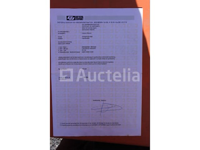 Trailer gheysen&verpoort rc1110 (2009-vin:ya9r1110c91115793) - afbeelding 30 van  31