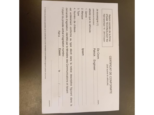 Trailer ipsam met ajk hydrolife haakarmsysteem, 2010 - afbeelding 19 van  26