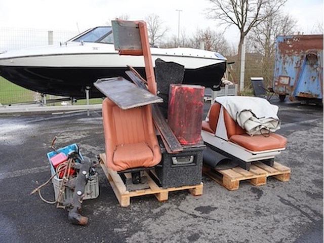 Trailer met boot reinel p170 - afbeelding 7 van  34