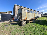 Trailer + militaire krat - afbeelding 1 van  1