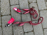 Trailer touw elastisch paarden (2x) - afbeelding 1 van  3