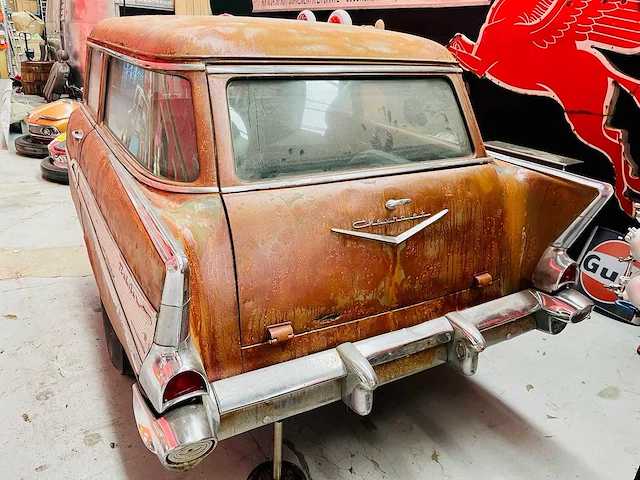 Trailer van een bel air-ezelzel uit 1957 - afbeelding 8 van  8