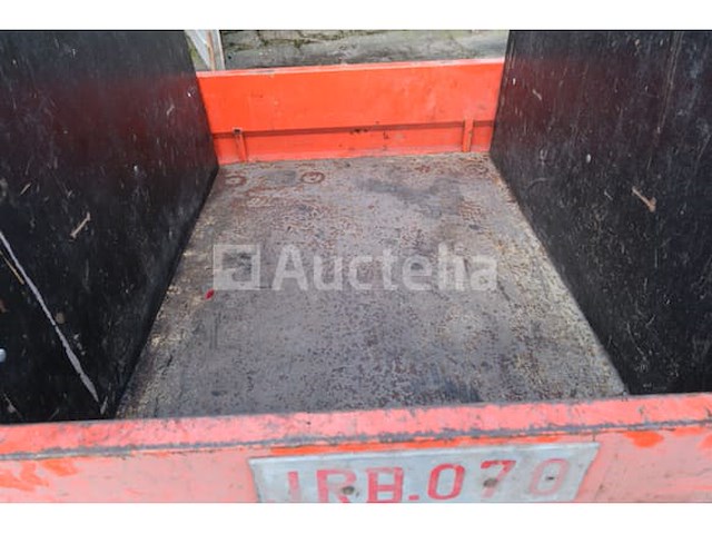 Trailer voor tractormaaier merk en model onleesbaar - afbeelding 8 van  10