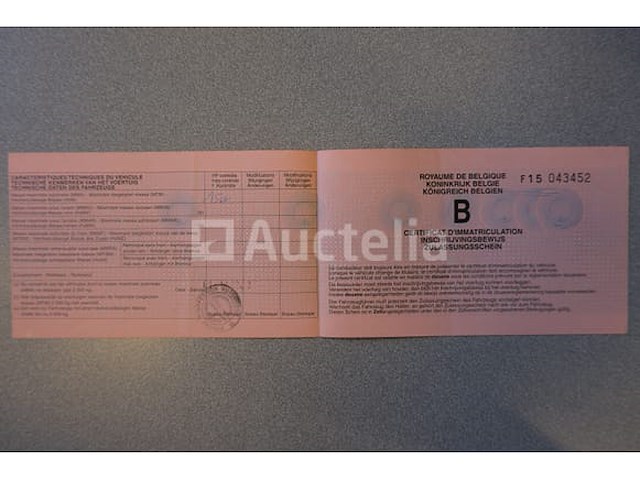 Trailerchassis (voor onderdelen) rw t1500 (2001-vin:rw5653) - afbeelding 17 van  23