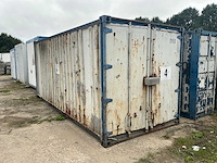 Trailor zeecontainer / werfcontainer 20’ - afbeelding 6 van  10