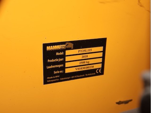 Tramag transpallet - afbeelding 3 van  3