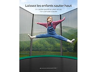 Trampoline ø 183 cm groen - afbeelding 2 van  6