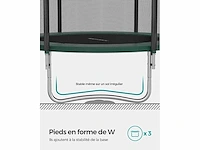 Trampoline ø 183 cm groen - afbeelding 5 van  6