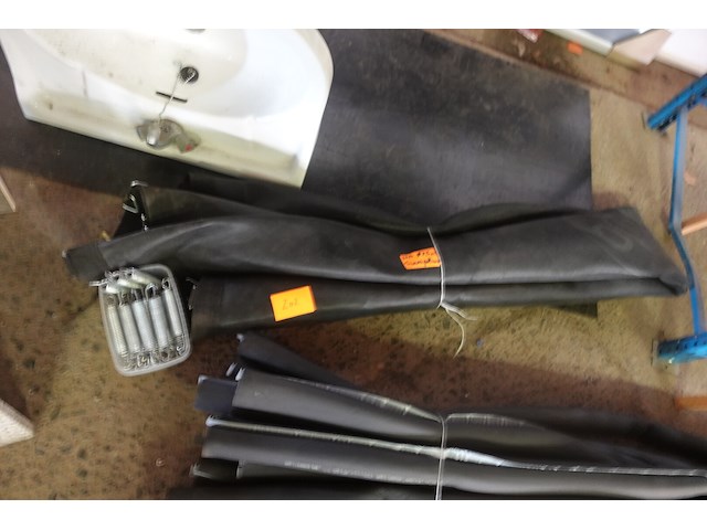 Trampolinenet met veren diameter 2,50 m - afbeelding 1 van  3