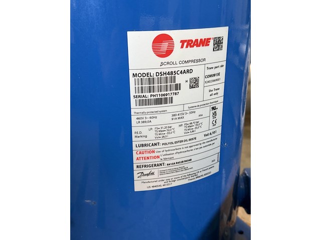 Trane scrollcompressor - afbeelding 2 van  3