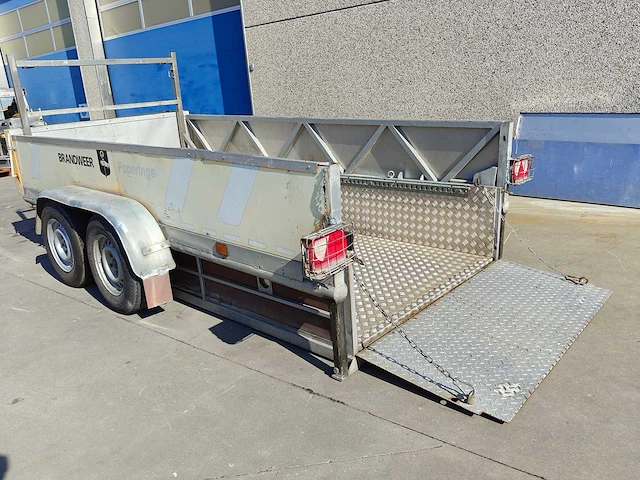 Trans-easy neerlaatbare aanhangwagen (drop-bed) - afbeelding 14 van  19