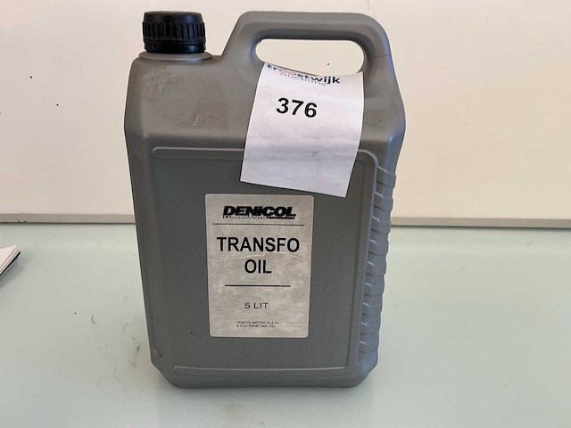 Transfo olie - afbeelding 1 van  1