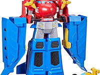 Transformers optimus prime jumbo jet wing racer speelset - afbeelding 1 van  5