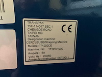 Transpak tp-202ce omsnoeringsmachine - afbeelding 5 van  5