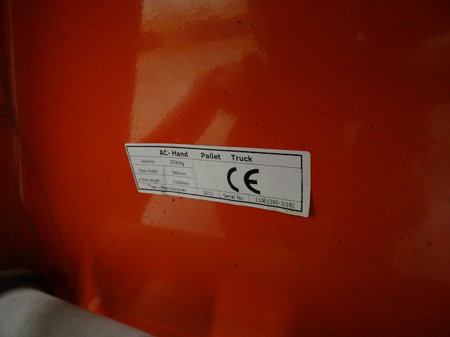 Transpallet ac-hand - afbeelding 5 van  5