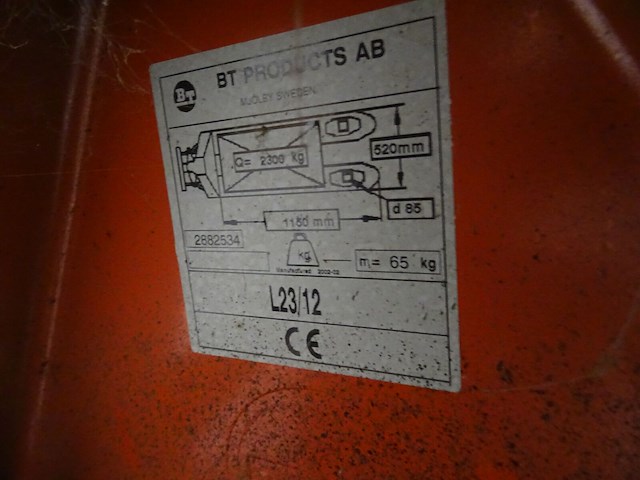 Transpallet bt lifter - afbeelding 5 van  5