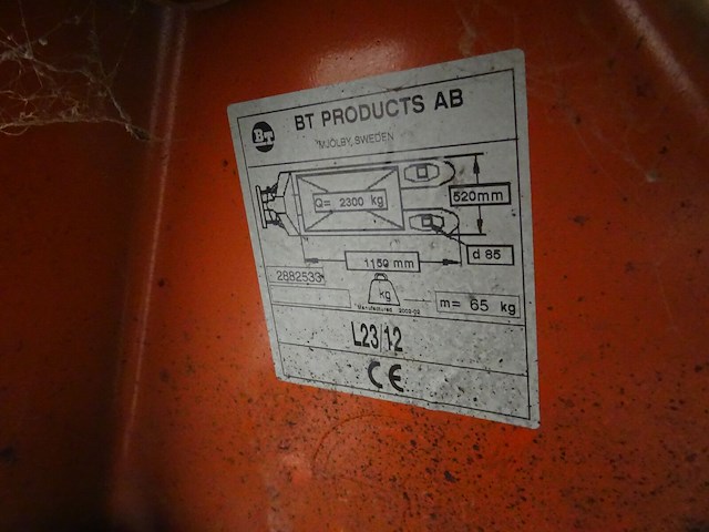 Transpallet bt lifter - afbeelding 5 van  5