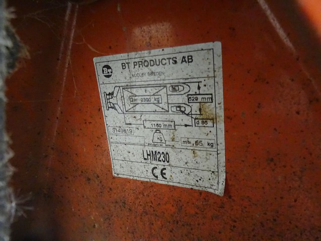 Transpallet bt lifter - afbeelding 5 van  5