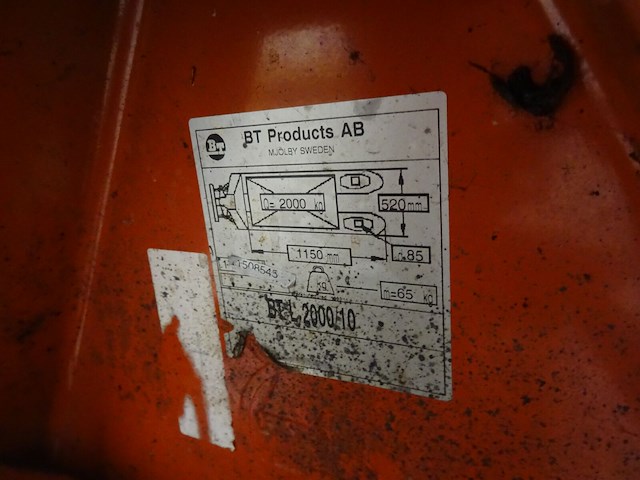 Transpallet bt lifter - afbeelding 4 van  4