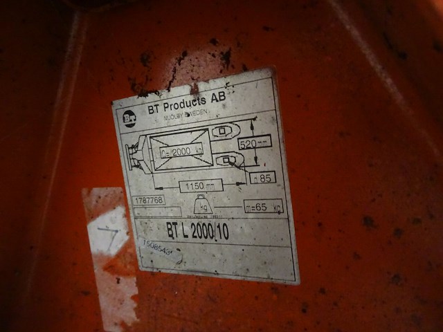 Transpallet bt lifter - afbeelding 5 van  5