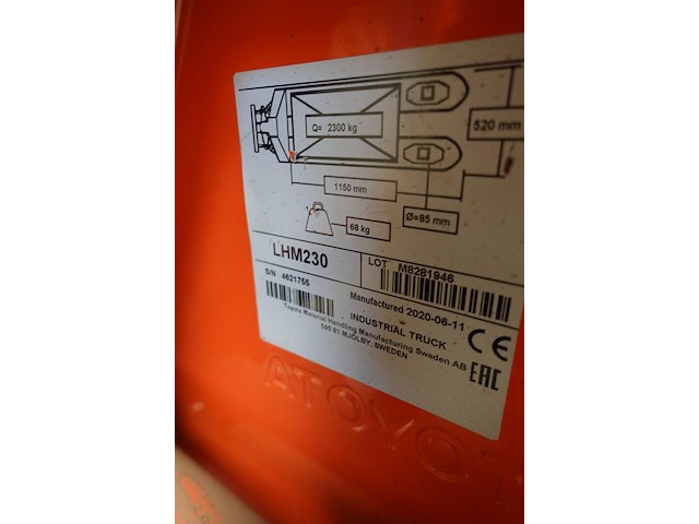 Transpallet bt lifter - afbeelding 5 van  5