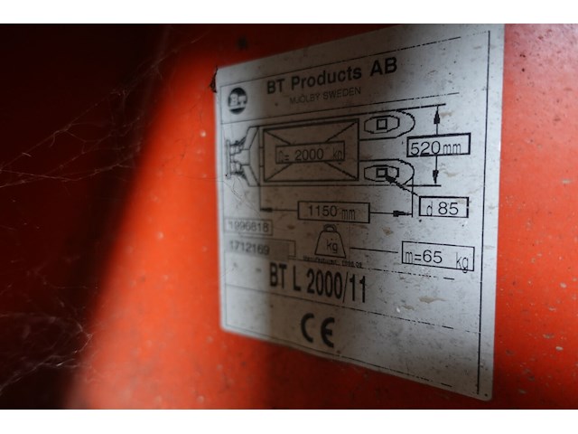 Transpallet bt lifters - afbeelding 5 van  5