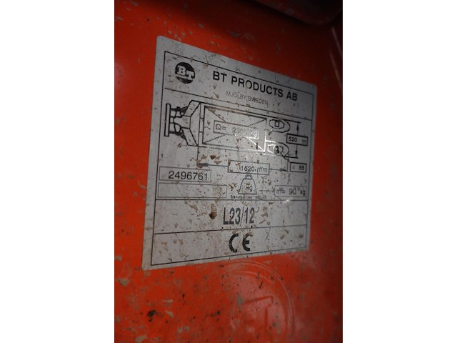 Transpallet bt - afbeelding 5 van  6