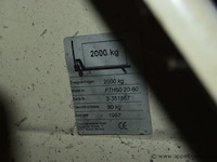 Transpallet cap 2000kg - afbeelding 2 van  2