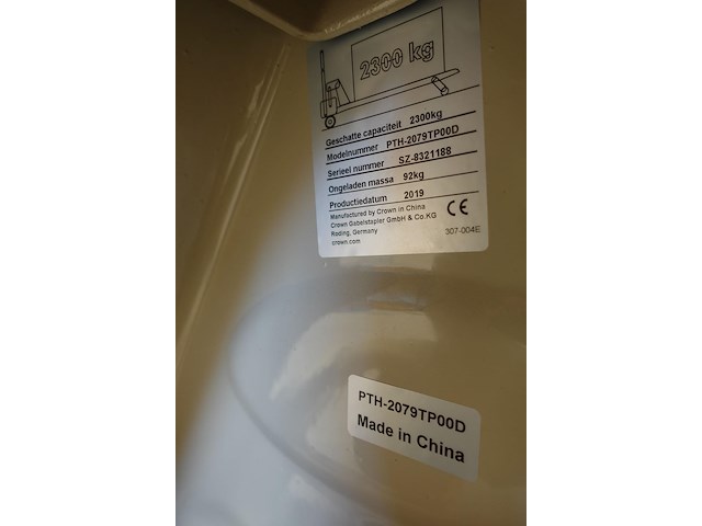 Transpallet crown - afbeelding 5 van  5