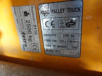 Transpallet fetra - afbeelding 7 van  7