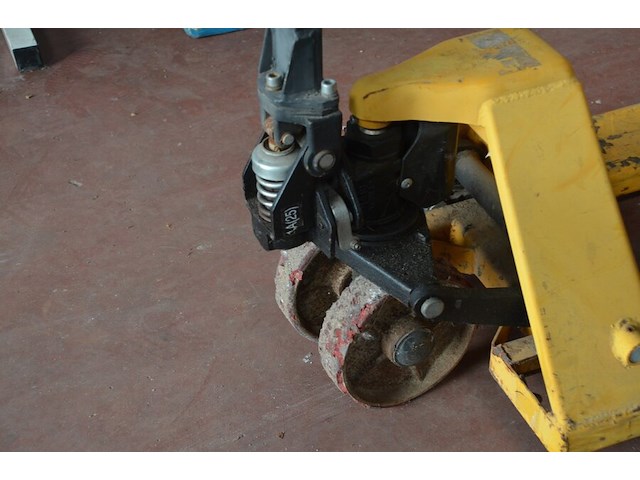 Transpallet hpt 25 geel - afbeelding 3 van  6