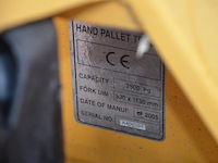 Transpallet hpt 25 geel - afbeelding 6 van  6