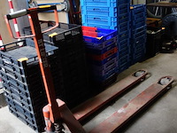 Transpallet met lange vorken - afbeelding 2 van  2