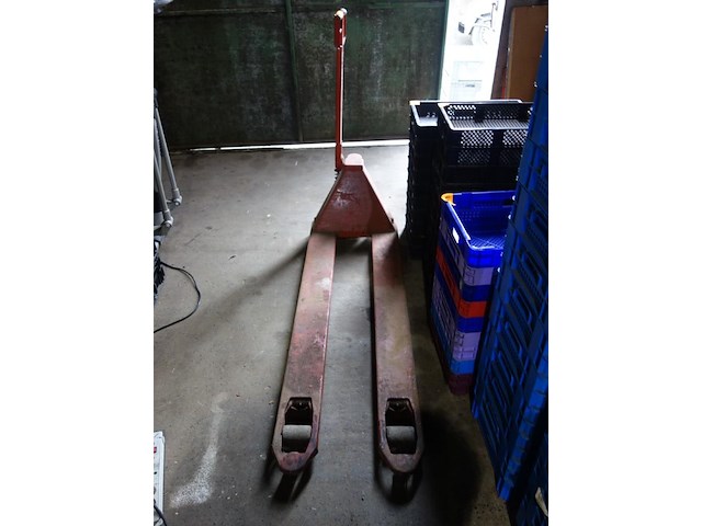 Transpallet met lange vorken - afbeelding 1 van  2