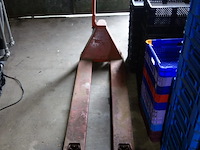 Transpallet met lange vorken - afbeelding 1 van  2