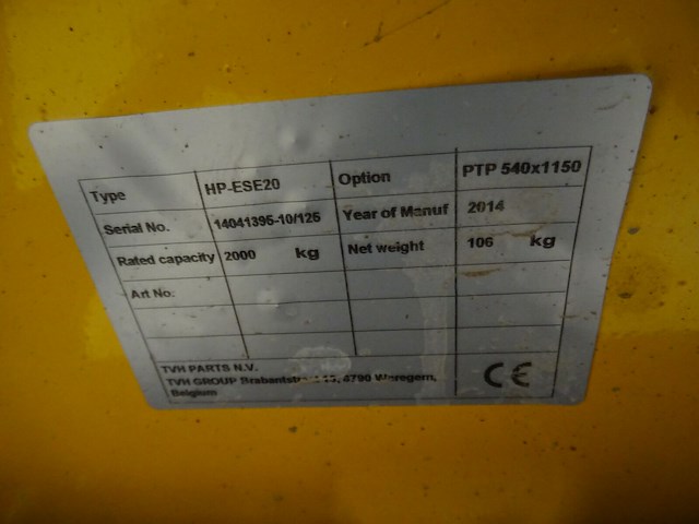 Transpallet met weegschaal total lifter - afbeelding 6 van  6