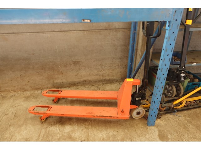 Transpallet (na te zien) en onderdelen - afbeelding 2 van  8