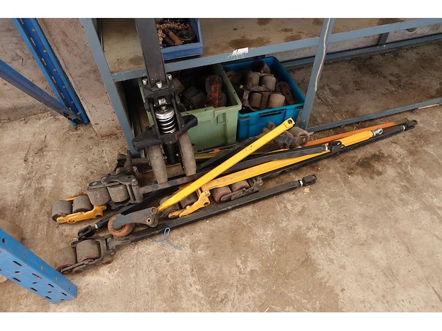 Transpallet (na te zien) en onderdelen - afbeelding 4 van  8