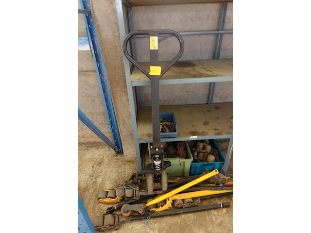 Transpallet (na te zien) en onderdelen - afbeelding 5 van  8